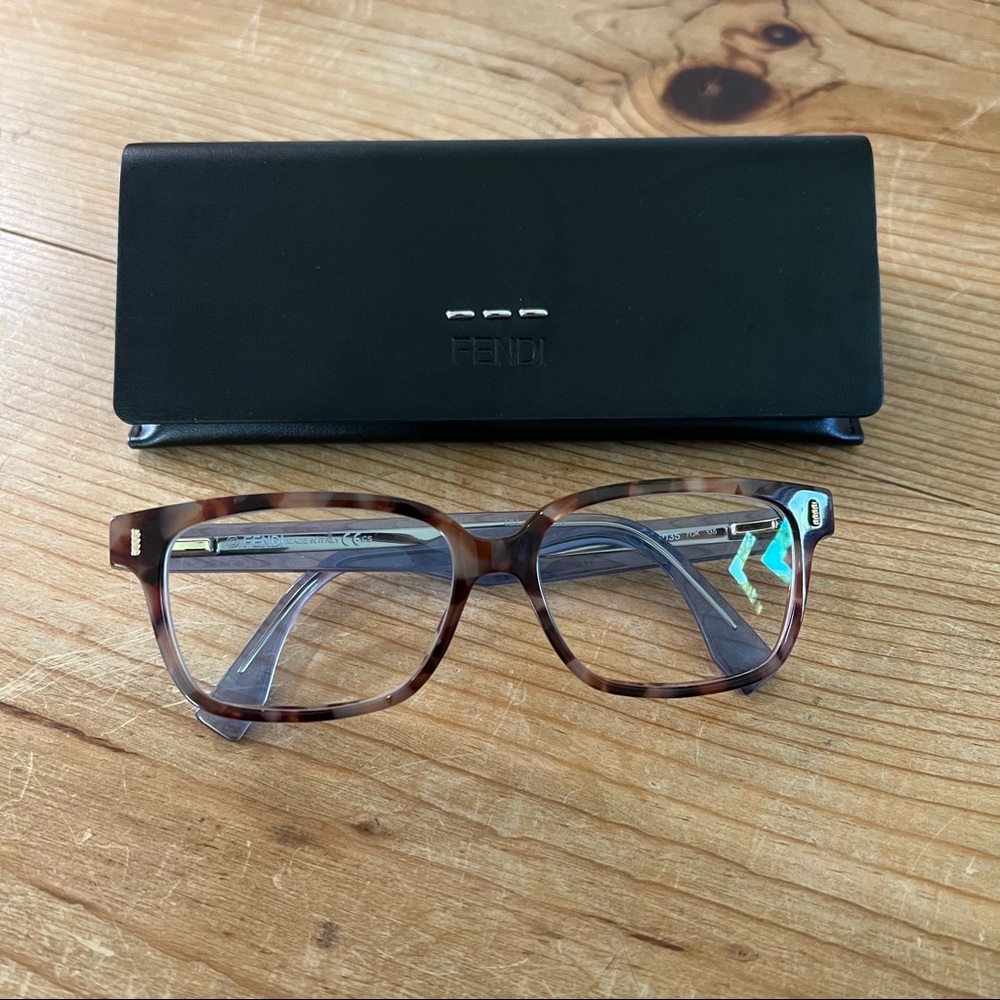 Fendi Tortoise Shell Frames W/Case - image 5